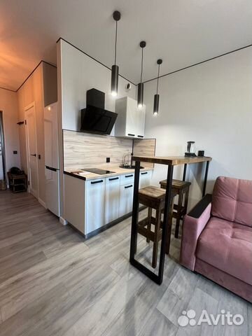 

Квартира-студия, 27 м², 1 кровать