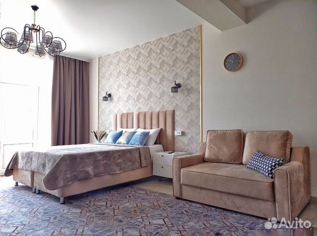 

Квартира-студия, 36 м², 2 кровати