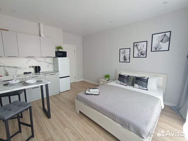 

Квартира-студия, 25 м², 1 кровать