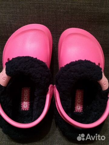 Крокс Crocs на меху с10/11