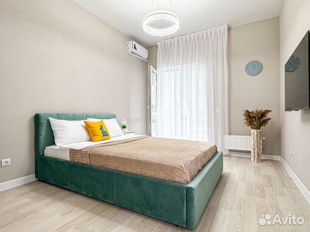 

1-к. квартира, 39,2 м², 2 кровати
