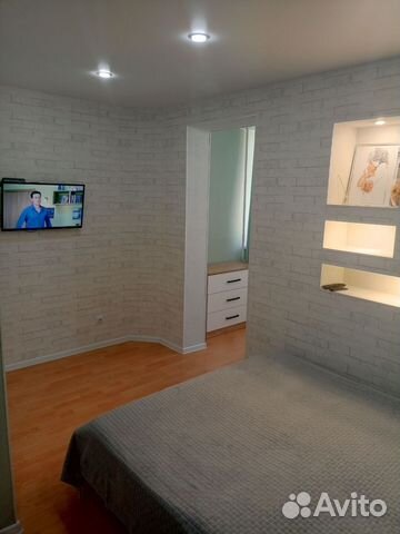

1-к. квартира, 40 м², 2 кровати
