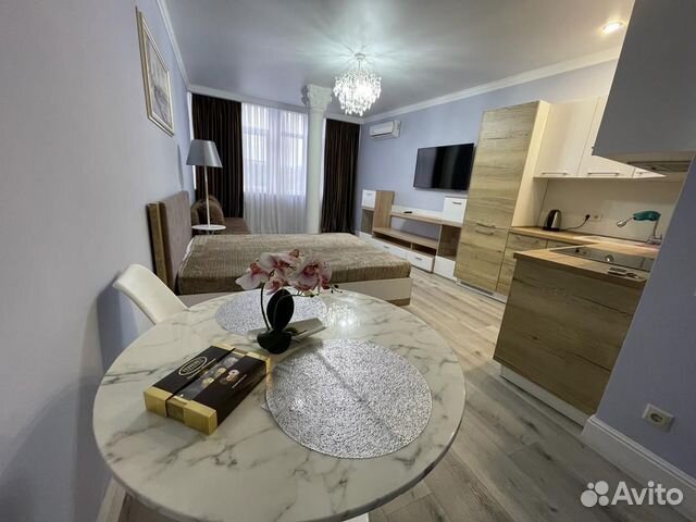 

Квартира-студия, 32 м², 2 кровати