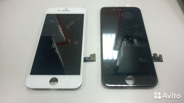 84912252425 Дисплей iPhone 7 (4.7) (copy) +тачскрин (черн,бел)