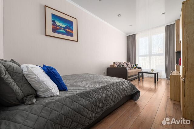 

1-к. квартира, 45 м², 2 кровати