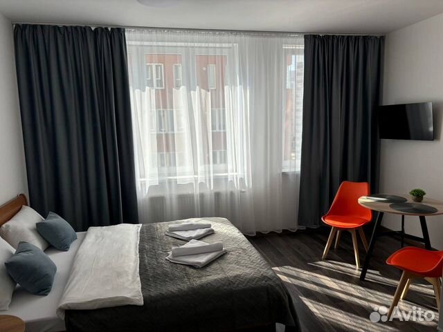 

Квартира-студия, 27 м², 1 кровать