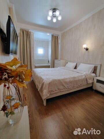 

1-к. квартира, 38 м², 3 кровати