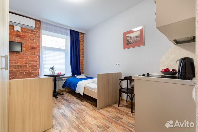 

Квартира-студия в апарт-отеле, 14,5 м², 1/5 эт.