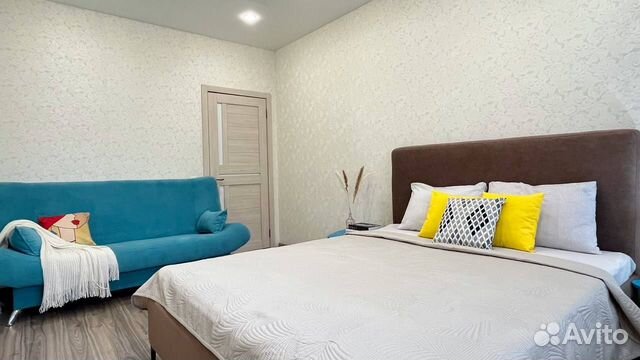 

1-к. квартира, 34 м², 2 кровати