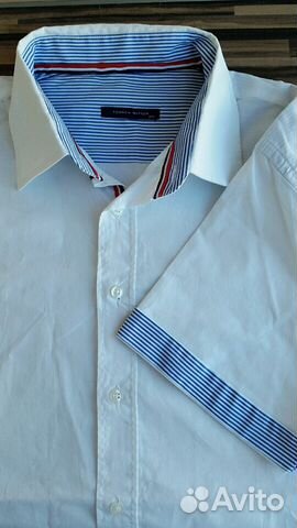 Рубашка Tommy Hilfiger с коротким рукавом XXL Рубашка Tommy Hilfiger с коротким рукавом XXL