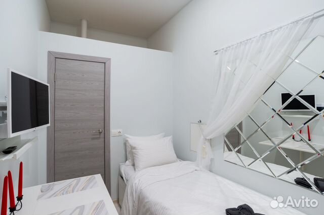 

Квартира-студия, 10 м², 1 кровать