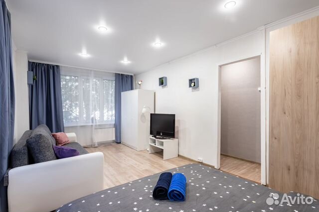 

1-к. квартира, 35 м², 2 кровати