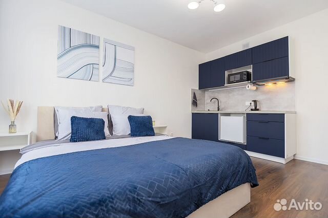 

Квартира-студия, 25 м², 1 кровать