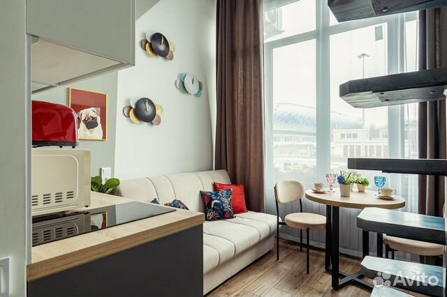 

Квартира-студия, 31,8 м², 2 кровати
