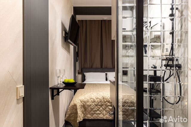 

Квартира-студия в апарт-отеле, 12 м², 1 кровать