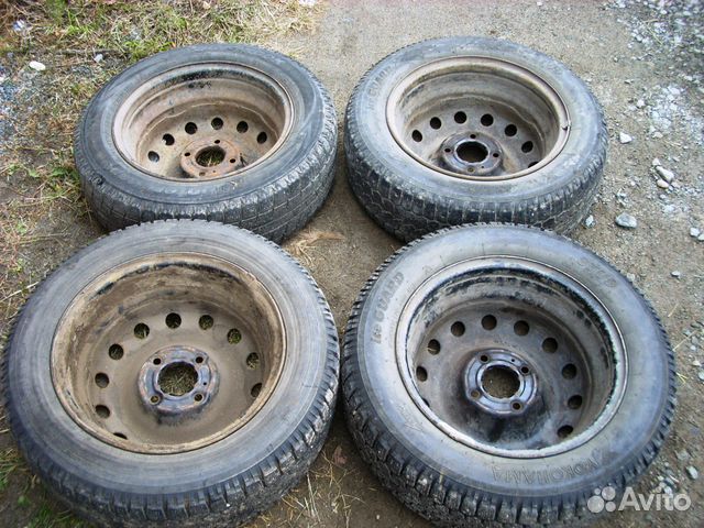 Колеса R14 4х108 с резиной Yokohama Ice Guard Stud