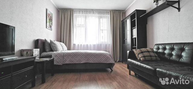 

1-к. квартира, 39 м², 2 кровати