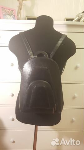 Рюкзак из искусственной кожи б/у