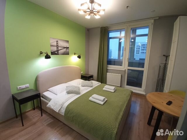 

Квартира-студия, 21 м², 1 кровать