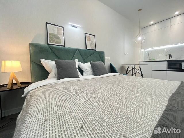 

Квартира-студия, 33 м², 1 кровать