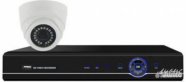 Видеонаблюдение Комплекты на 1, 4, 8, 16