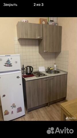 

Квартира-студия, 26 м², 2 кровати