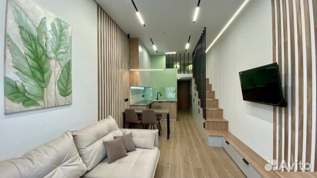 

Квартира-студия, 30 м², 2 кровати