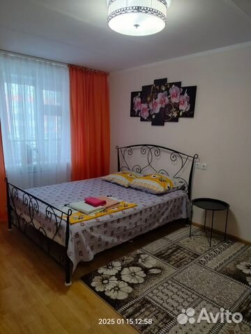 

1-к. квартира, 37 м², 2 кровати