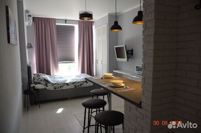 

Квартира-студия, 25 м², 1 кровать