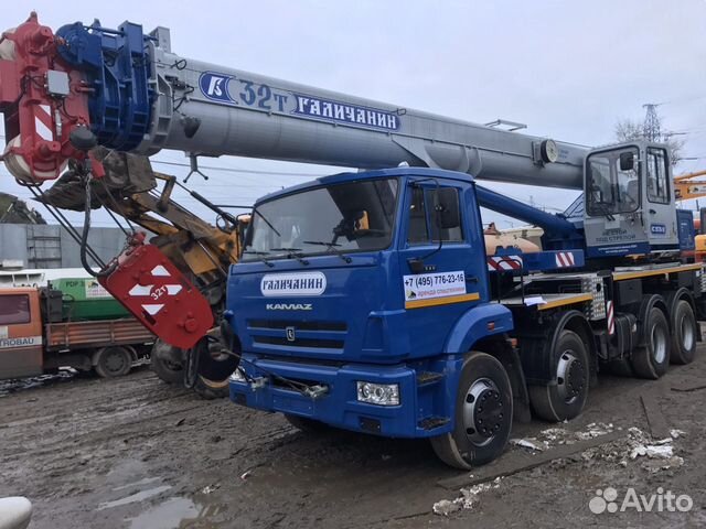 Аренда автокрана 16, 25, 32 и 50 тонн