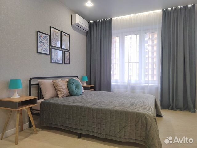 

1-к. квартира, 42 м², 2 кровати