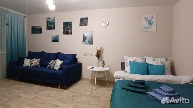 

1-к. квартира, 41 м², 2 кровати