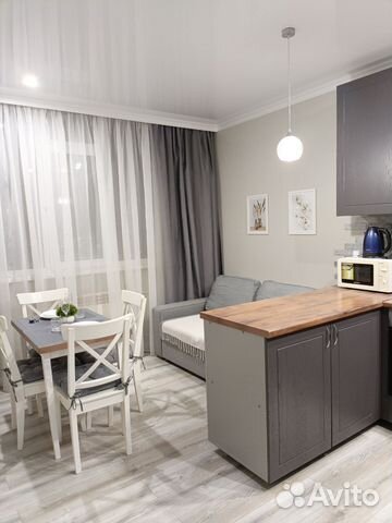 

1-к. квартира, 46 м², 2 кровати