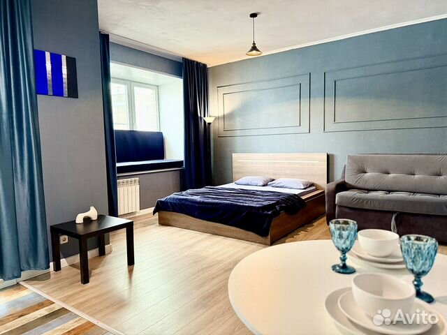 

Квартира-студия, 33 м², 2 кровати
