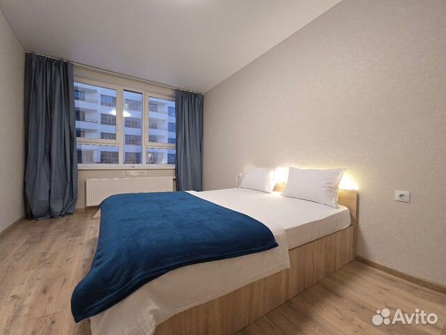 

1-к. квартира, 41 м², 2 кровати