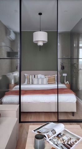 

Квартира-студия, 41 м², 2 кровати