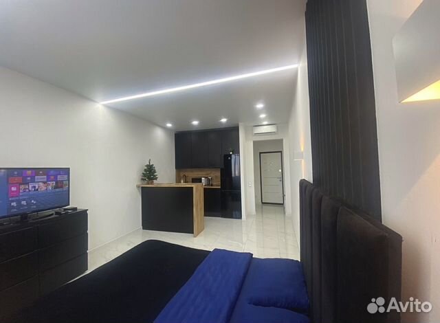 

Квартира-студия, 32 м², 1 кровать