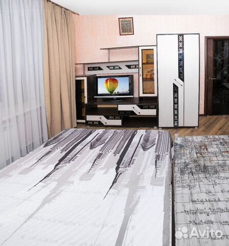 

1-к. квартира, 38 м², 3 кровати
