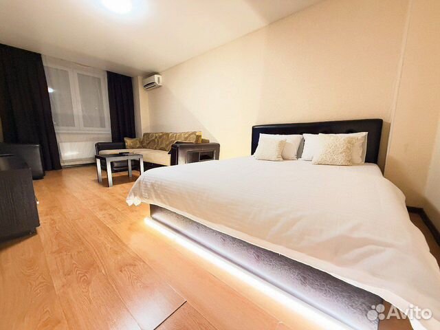 

1-к. квартира, 43 м², 2 кровати