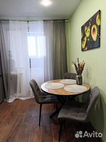 

1-к. квартира, 40 м², 2 кровати