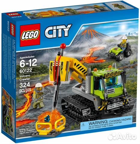 Lego City 60122 Вездеход вулканологов (новый) Lego City 60122 Вездеход вулканологов (новый)