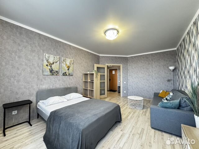 

1-к. квартира, 45 м², 2 кровати