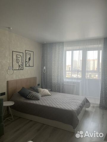 

Квартира-студия, 30 м², 2 кровати