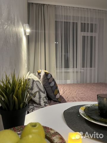 

Квартира-студия, 27 м², 1 кровать