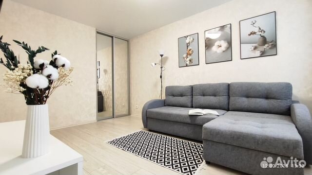 

1-к. квартира, 38 м², 1 кровать