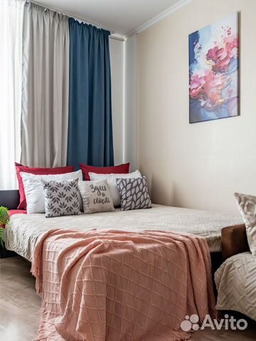 

1-к. квартира, 35 м², 2 кровати