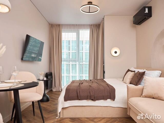 

Квартира-студия, 24 м², 2 кровати