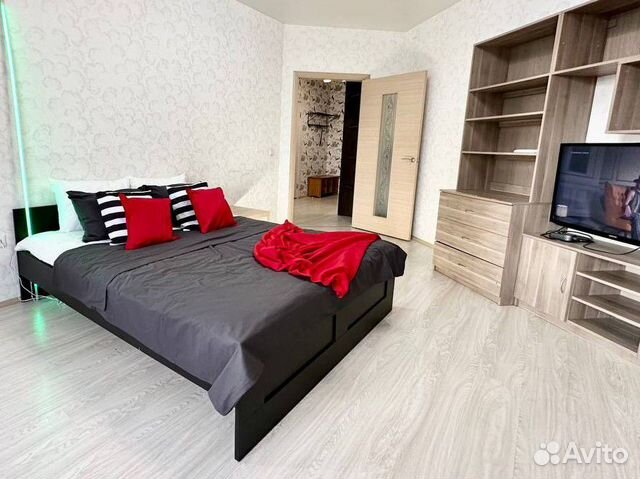 

1-к. квартира, 43,8 м², 2 кровати