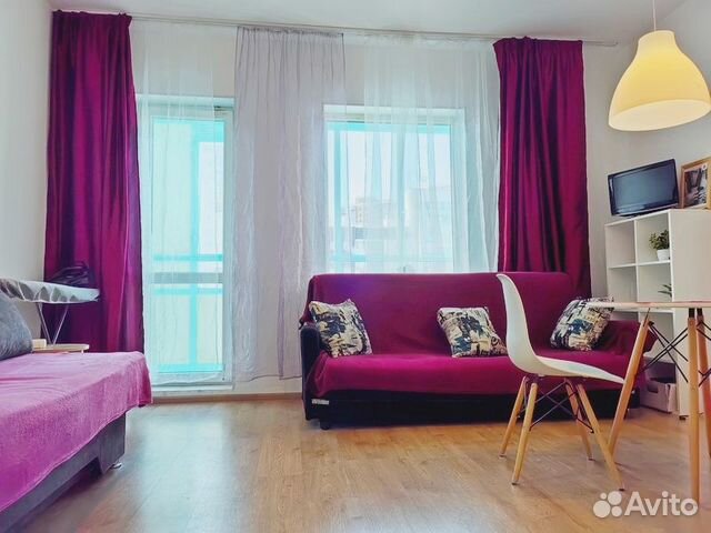

Квартира-студия, 25 м², 2 кровати
