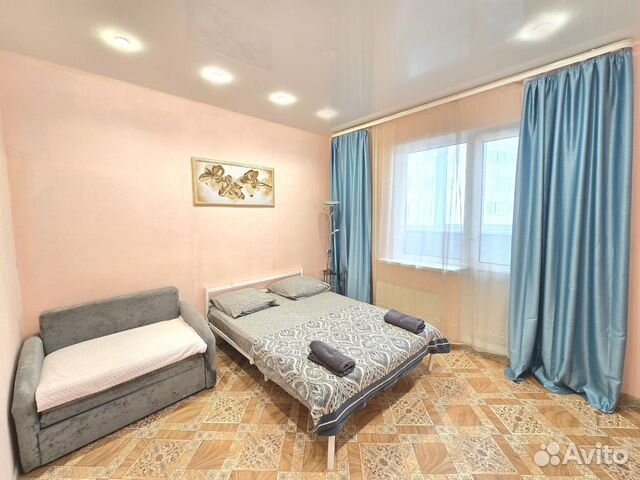 

Квартира-студия, 35 м², 2 кровати